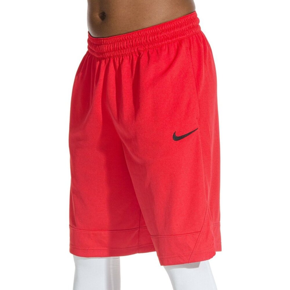 Nike Men's Dri-Fit Dry Icon Fastbreak Basketball Gym Athletic Sports Red Shorts